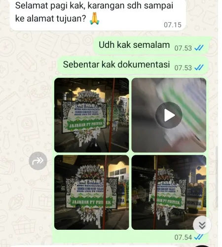 Pengiriman Papan Bunga Selamat Tuliskriyo Sanankulon