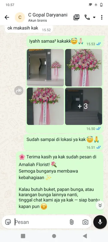 Pengiriman Karangan Bunga Tuliskriyo Sanankulon
